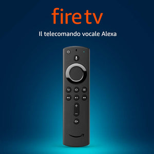 Telecomando vocale Alexa di nuova generazione per Fire TV, con tasti BLACK - Ilgrandebazar