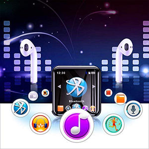 Lettore MP3 Bluetooth 4.2, 16 GB lettore de Full Touch Schermo con Black