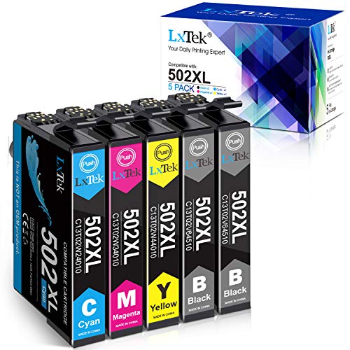 LxTek 502XL Cartucce d'inchiostro Sostituzione per Epson 502 502 XL...