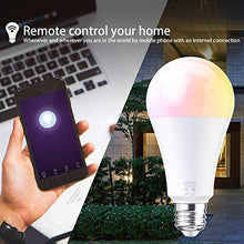 Carica l&#39;immagine nel visualizzatore di Gallery, EXTSUD Lampadina Intelligente 10W E27 RGB Dimmerabile WiFi Smart E27, Bianco - Ilgrandebazar