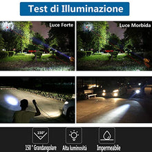 Carica l&#39;immagine nel visualizzatore di Gallery, Ventdest Fari Moto, 2 * U5 Cree LED Faretti Frontali, 3000LM 6500K...