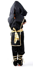 Carica l&#39;immagine nel visualizzatore di Gallery, Costume Ninja Bambino Carnevale Vestito Samurai 7-10 Taglia - anni, Nero - Ilgrandebazar