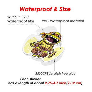 Q-Window Kit Adesivi (360 Pezzi) Vinyl Kawaii Decal Stickers per Laptop,...