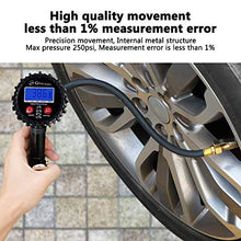 Carica l&#39;immagine nel visualizzatore di Gallery, Manometro Digitale 250 PSI Pressione Gomme Pneumatici LCD Pistola... - Ilgrandebazar