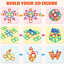 Carica l'immagine nel visualizzatore di Gallery, KALOISYHE Costruzioni Magnetiche per Giochi Bambini 3 4 5 6 anni STEMS Creatività giochi Educativi Regalo di Compleanno di Natale Magneti Bambina 7 8 9 anni Femmina Ragazzi
