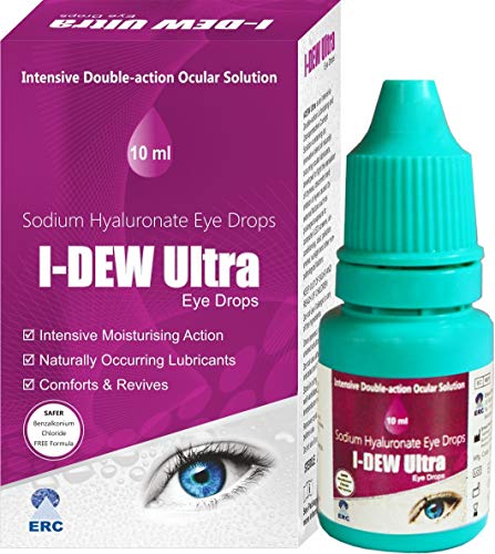 I-DEW Ultra - Collirio per allergie, secchezza oculare e occhi rossi, senza... - Ilgrandebazar