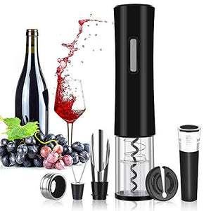 Rovtop Cavatappi Elettrico,Apribottiglie 4 Aa Batterie