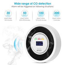 Carica l&#39;immagine nel visualizzatore di Gallery, Rilevatori di Monossido Carbonio INTEY, Batteria al Litio Ricaricabile,... - Ilgrandebazar