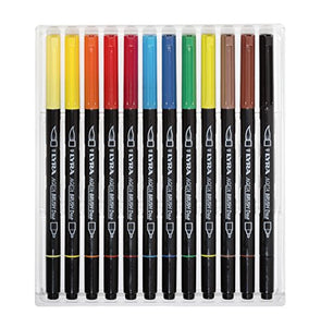 Lyra L6521120 - Astuccio 12 Pennarelli Aquabrush Duo, 12 Pezzi 12 Fasermaler - Ilgrandebazar