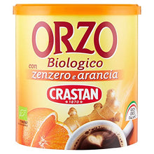 Carica l&#39;immagine nel visualizzatore di Gallery, Crastan Orzo Solubile Biologico con Zenzero &amp; Arancio - 120 Gr.