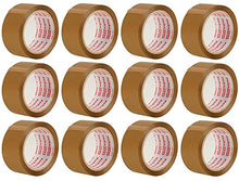 Carica l'immagine nel visualizzatore di Gallery, Packatape 12 Rotoli Da 48Mm X 66M Di Marrone Nastro Adesivo Per Imballaggi...