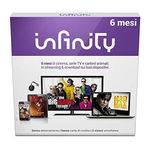 Infinity Cofanetto Regalo 6 Mesi Film Serie TV Cartoni Animati – Gift Box