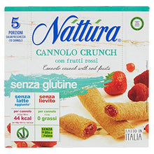 Carica l'immagine nel visualizzatore di Gallery, Eurofood Cannolo Crunch con Frutti Rossi - 125 gr