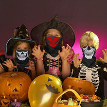 Carica l&#39;immagine nel visualizzatore di Gallery, JAHEMU Maschera Teschio Skull Mask Cranio di Viso Senza Cucitura Tubo...