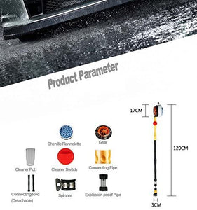 Wisamic 47 pollice Kit spazzola autolavaggio rotante autofrenante regolabile