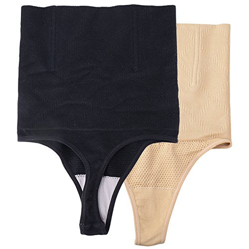 JNCH 2 pz Intimo Modellante da Donna Guaina Contenitiva a Vita Alta M-L - Ilgrandebazar