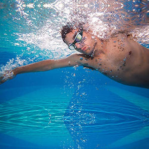WOTEK Occhialini da Nuoto, Nuoto Adulti, Professionali Blu