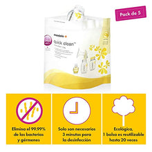 Carica l&#39;immagine nel visualizzatore di Gallery, Medela Quick Clean Sacchetti per Sterilizzazione in Microonde, 5 Pezzi - Ilgrandebazar
