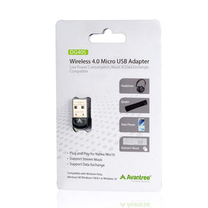 Avantree BTDG-40S-BLK Adattatore Bluetooth, Nero - Ilgrandebazar