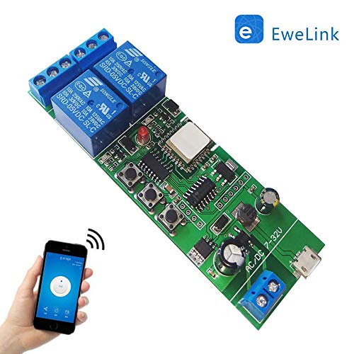 Newgoal WiFi Relè jog momentaneo/Interruttore autobloccante Modulo Dc2-ew