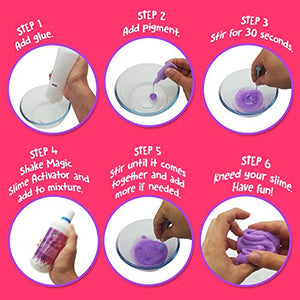 Original Stationery Attivatore Slime – Acido Borico per – Funziona...