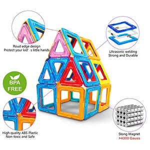 Jasonwell 42 Pezzi Blocchi Costruzioni Magnetici Magnetiche Giocattoli per... - Ilgrandebazar