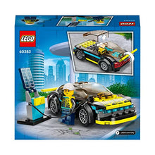 Carica l&#39;immagine nel visualizzatore di Gallery, LEGO 60383 City Auto Sportiva Elettrica, Macchina Giocattolo Per Bambini E Bambine Dai 5 Anni, Set Supercar Con Minifigure Pilota Da Corsa, Idee Regalo