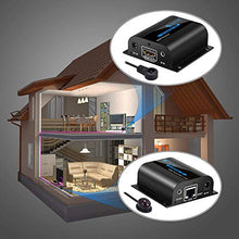 Carica l&#39;immagine nel visualizzatore di Gallery, ESYNiC 1080P 60M HDMI Extender con 2 Porta Splitter Loop su Singolo... - Ilgrandebazar