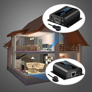 ESYNiC 1080P 60M HDMI Extender con 2 Porta Splitter Loop su Singolo... - Ilgrandebazar
