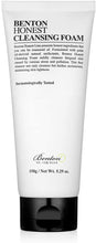Carica l&#39;immagine nel visualizzatore di Gallery, BENTON Honest Cleansing Foam 150g (5.29 oz.) - Detergente schiumogeno idratante contenente olio di semi di camelia japonica e olio di palma, bolle elastiche cremose e fini