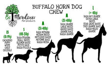 Carica l'immagine nel visualizzatore di Gallery, Giocattolo morditore per Cani 100% Naturale di Corno Bufalo (M M 251-400 g - Ilgrandebazar