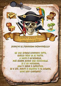 Caccia al tesoro in scatola in giardino - in spiaggia o casa/giardino 7-12 anni - per feste di compleanno - giochi per bambini