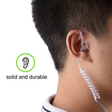 Carica l&#39;immagine nel visualizzatore di Gallery, Tosuny Walkie Talkie Auricolare in Ear, Sicurezza Sound Tube con... - Ilgrandebazar
