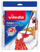 Carica l&#39;immagine nel visualizzatore di Gallery, Vileda Turbo 2in1 Fiocco Ricambio per Sistema Lavapavimenti Turbo, Easy... - Ilgrandebazar