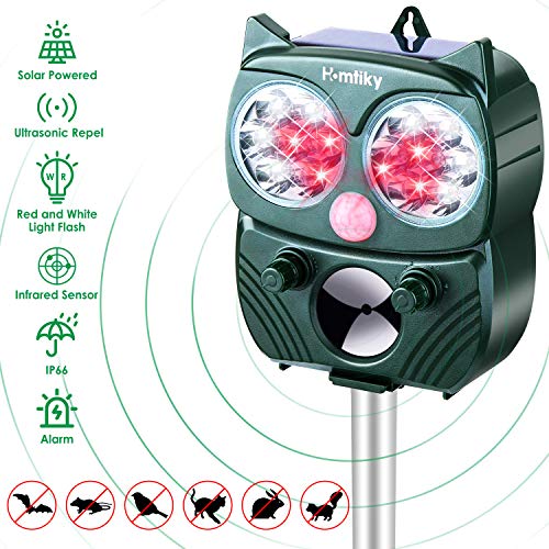 Repellente Gatti, Homtiky Ultrasuoni Energia Solare IP66...