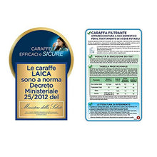 Carica l&#39;immagine nel visualizzatore di Gallery, Laica Kit J9059 Caraffa Filtrante per il Trattamento dell&#39;Acqua Carmen Tosca... - Ilgrandebazar