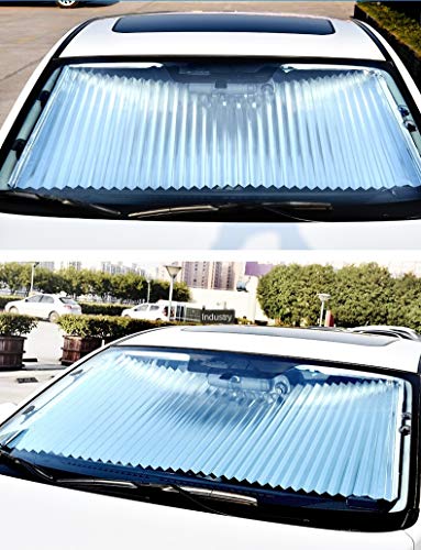 Car Sunshade For Baby, Sunscreen Heat-insulating Automatic Retractable 46cm