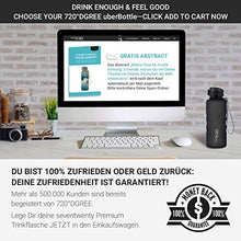 Carica l&#39;immagine nel visualizzatore di Gallery, 720°DGREE Bottiglia d&#39;Acqua “uberBottle“ - 01 Softtouch | Onyx Black - Nero
