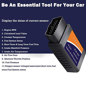 OUNDEAL OBD2 WiFi Auto Code Lettore, Diagnosi Scansione Strumento con 3000... - Ilgrandebazar