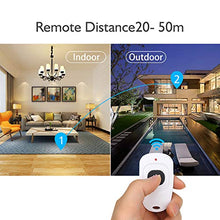 Carica l&#39;immagine nel visualizzatore di Gallery, eMylo Smart Wireless RF Relay Switch DC 12V 2 canali Telecomando 2 pacchi