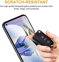 Carica l'immagine nel visualizzatore di Gallery, DOSNTO 3 Pezzi Vetro Temperato per LG K61 / LG K51s, Protezione Schermo, [Anti-Graffi] [9H Durezza/Senza Bolle] [Alta Trasparente] Pellicola Protettiva Compatibile con LG K61 / LG K51s