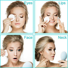 Carica l&#39;immagine nel visualizzatore di Gallery, dischetti struccanti riutilizzabili, Love77 bianco - Ilgrandebazar