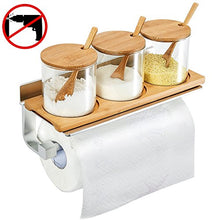 Carica l&#39;immagine nel visualizzatore di Gallery, Wopeite Dispenser di Carta da Cucina Igienica Porta Asciugamani con...