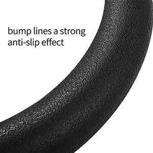 Kuke Coprivolante, Coprivolanti per auto in Silicone 34-40cm (Nero) Nero - Ilgrandebazar