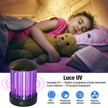 Carica l&#39;immagine nel visualizzatore di Gallery, QcoQce Zanzariera Elettrica USB Ricaricabile, IP66 Impermeabile UV BK006-B