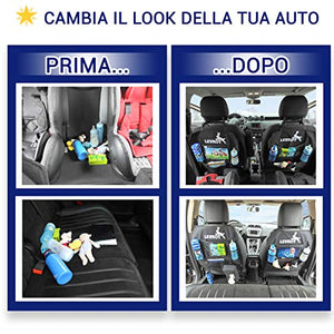 Levrot Set Proteggi Sedili Auto Bambini - Organizer con Tasca per Tablet e... - Ilgrandebazar