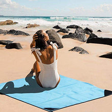 Carica l&#39;immagine nel visualizzatore di Gallery, Anyeat Antisabbia Stuoia Spiaggia, Anti Sabbia Impermeabile Portatile...