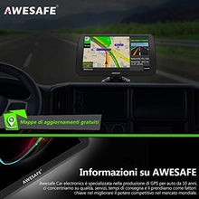 Carica l&#39;immagine nel visualizzatore di Gallery, AWESAFE Navigatore Camion 9 Pollici 2020 Bluetooth GPS Navigatore...