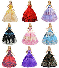 Carica l&#39;immagine nel visualizzatore di Gallery, ZITA ELEMENT 5 Pezzi Vestiti da Sera Matrimonio Abiti Festa per 11,5 Pollici...