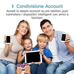Presa Wifi Italiana 16A 3680W Smart Plug Intelligente Spina Energy Monitor,...